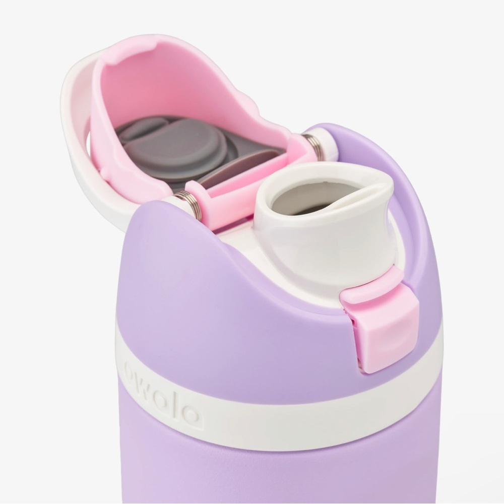 Owala Soul Sisters 24oz FreeSip & Boot / Stainless Steel / Lavender Soul Sister - Picture 4 of 10